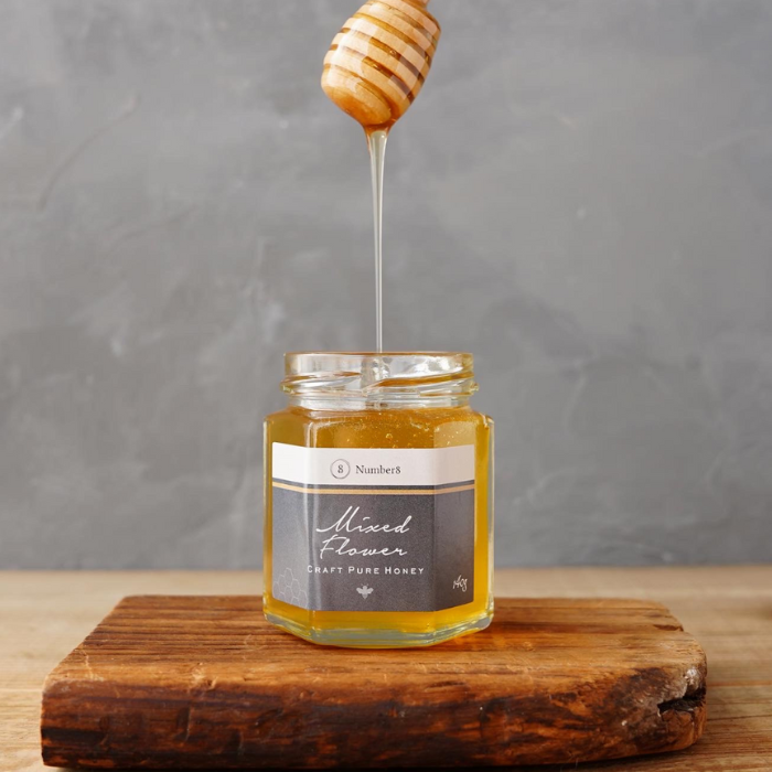 Domestic 100 flowers raw honey [Mixed Flower] 140g