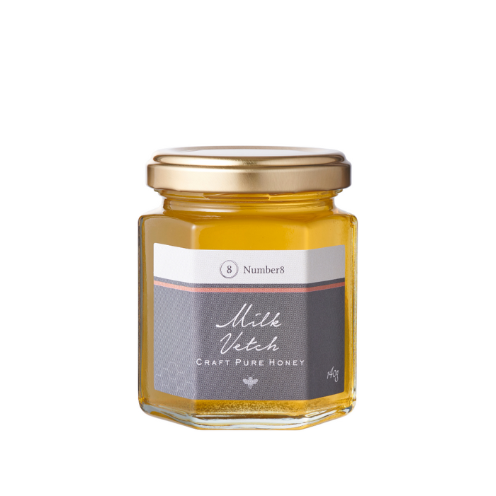 Raw honey from domestic astragalus [Milk Vetch] 140g